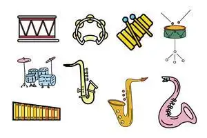乐器简笔画