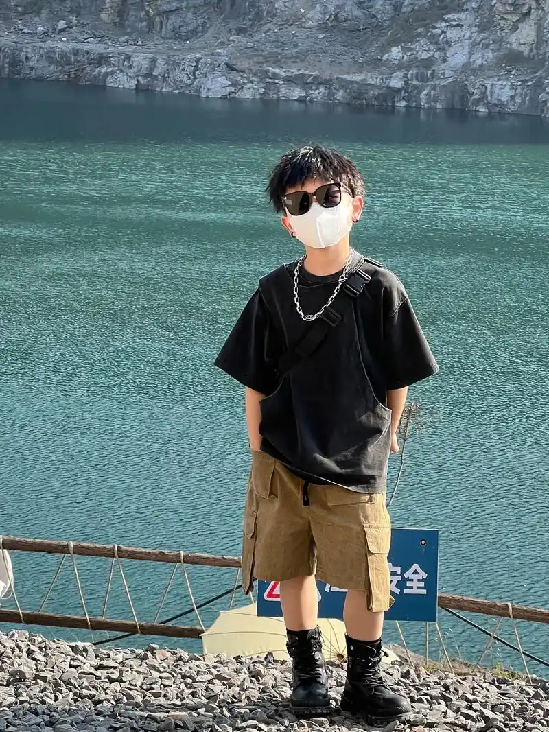 高品质童装 #男童穿搭 #潮酷男孩 # - 抖音