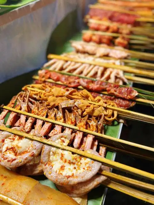 连吃了4天傣味烧烤