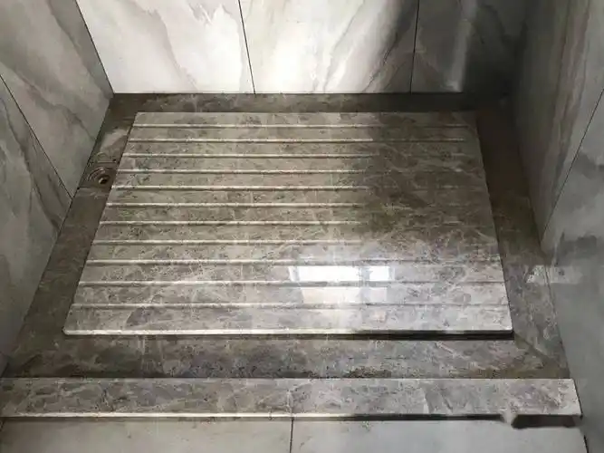 淋浴间大理石拉槽这么设计,排水快20倍!_地面_mm_石材