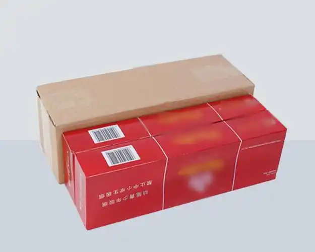 快递打包香烟纸箱飞机盒粗中细支两条香烟包装盒箱子批发
