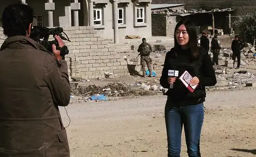 梁馨文清华园走出的战地女记者