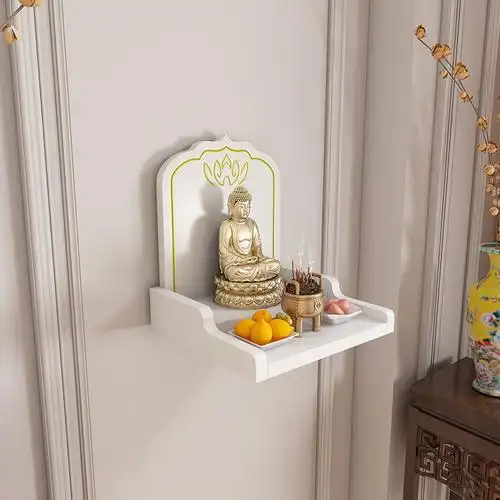 挂墙香火音位摆放观佛像供奉神台供桌家用香炉供桌