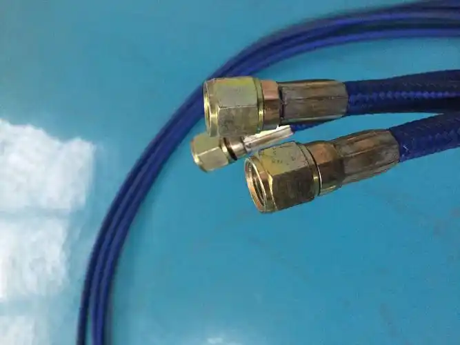 模温机油管工业用包塑金属软管铜接头模温机配件特殊设备用软管