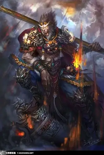 满背齐天大圣纹身求助