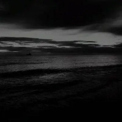 黑色微丧背景图我见过你很爱很爱我的样子