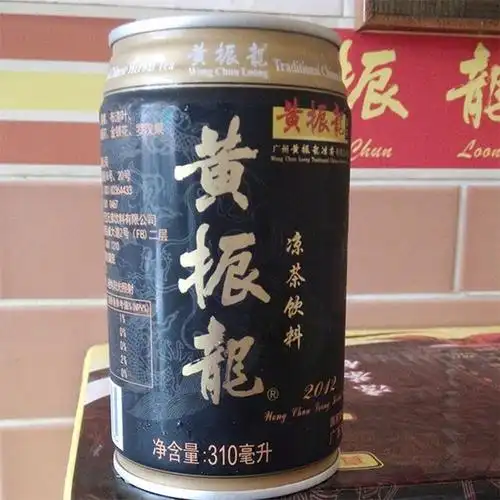 正宗广东凉茶广州黄振龙凉茶甜斑痧凉茶灌装凉茶饮料一件十二灌