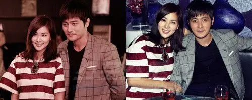 张东健助阵爱妻服装品牌举手投足显恩爱