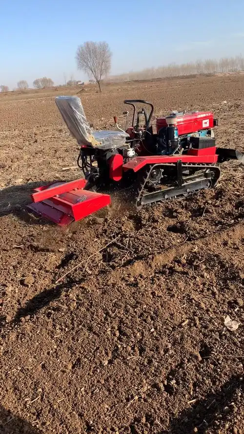 25马力履带旋耕机,一机多用省事省力省人工