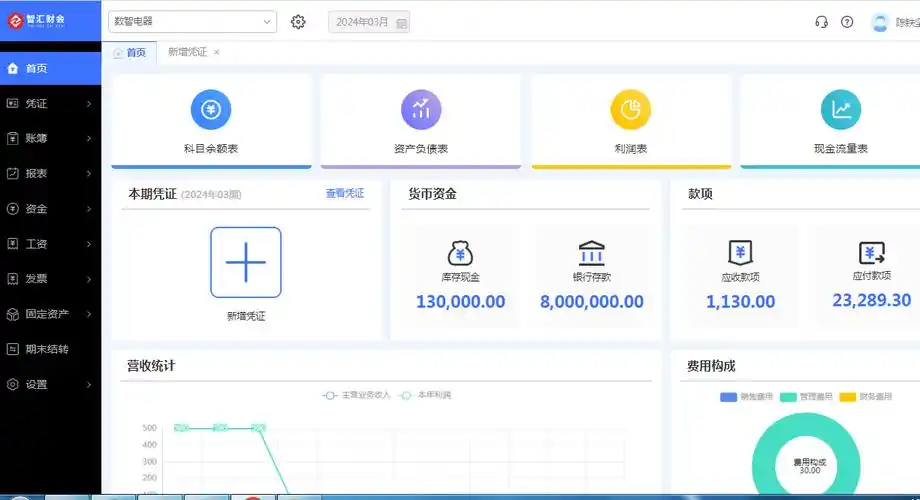 小微企业必备智汇财会软件助你轻松解决财务问题
