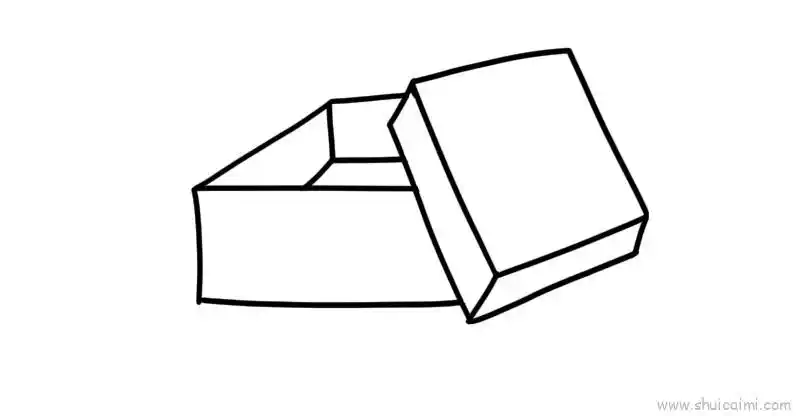 盒子儿童画怎么画 盒子简笔画好看