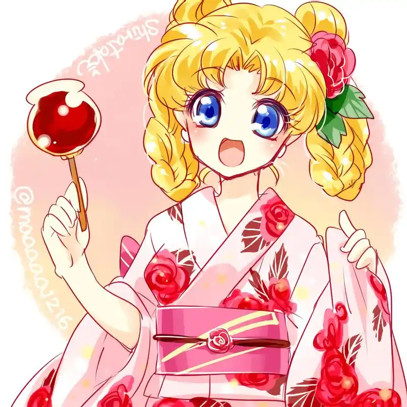 美少女战士高清动漫头像,百变公主"软萌月野兔"诱惑到你了吗?