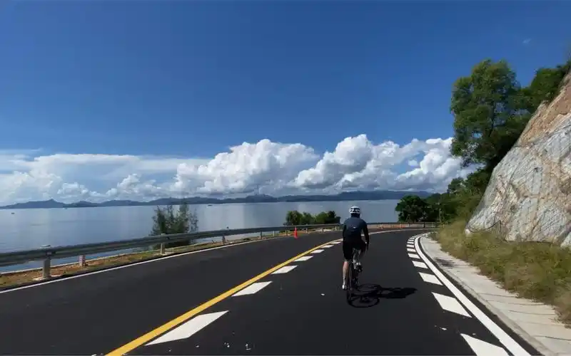 周日骑行深圳沿海路@火甘