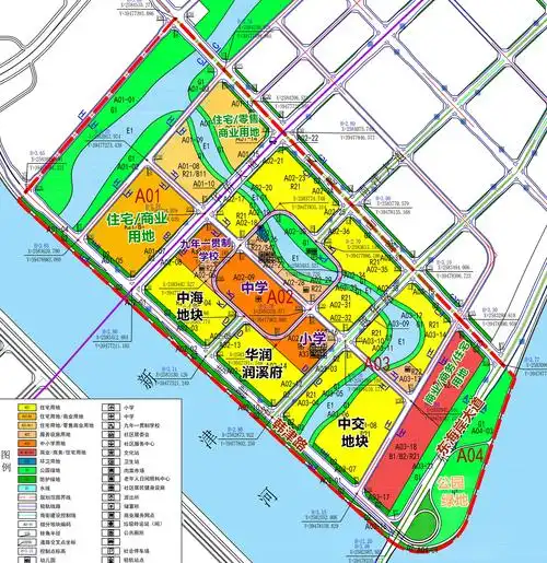 东海岸新溪片区a组团最新规划曝光超3117亩片区配套