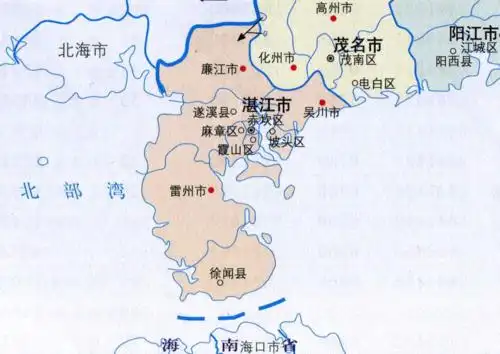 湛江市是我国大陆最南端的地级市,在广东省内,湛江市的配置堪称高配