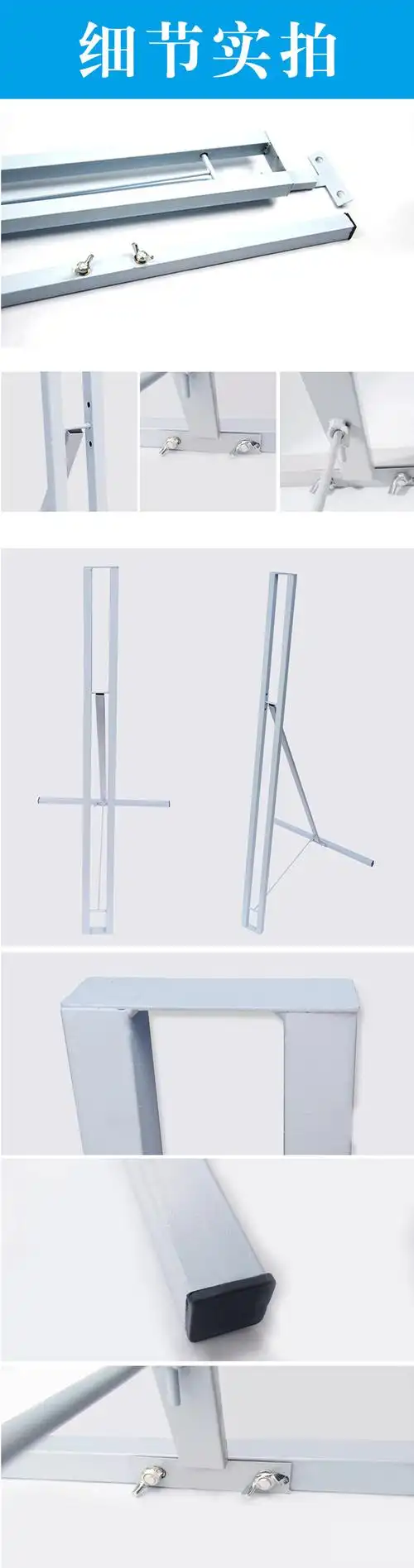 定制人像立牌加粗立人支架异形展架kt板支撑架展板支架立人支架