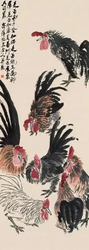 齐白石的这七只鸡,每只500万