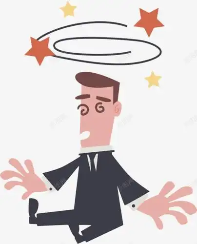 com 一团乱麻 不舒服 人物 免扣 免费下载 冒星星 卡通 卡通人物头晕