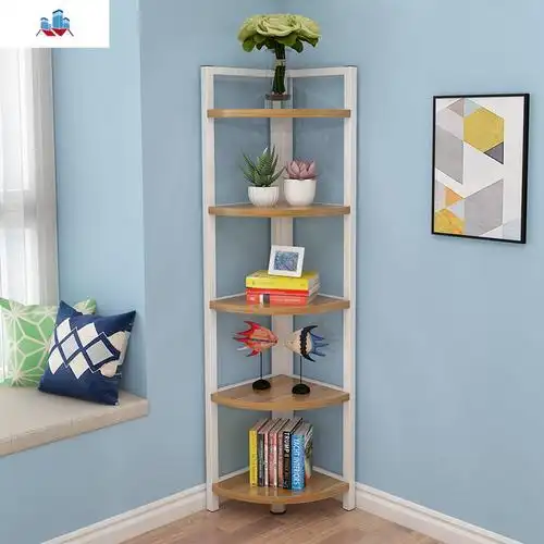 墙角柜三角柜储物柜转角酒柜子客厅简约角柜阳台卧室置物架经济型 泰