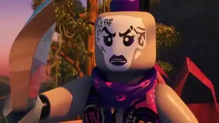 乐高幻影忍者:晴美竟然戴上了第三个面具,这就是晴美的野心