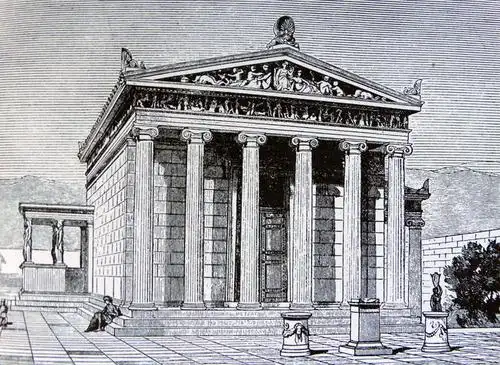 古希腊神庙图片