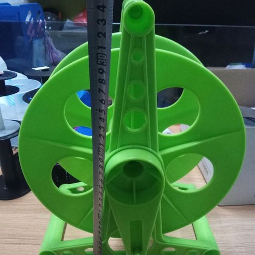 新款电线收线盘轮卷线盘空盘绕线盘放线滚轮电线收纳盘架手摇轱品