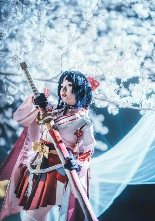 《阴阳师》妖刀姬御神之刃cosplay
