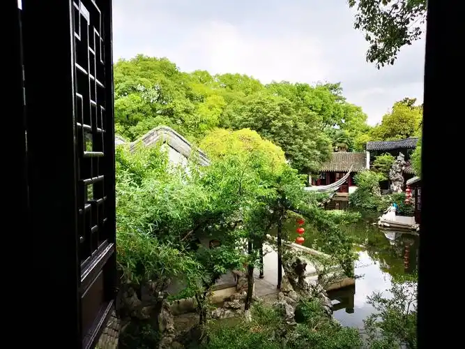 退思园是苏州同里古镇的名片感觉就像拙政园的迷你版