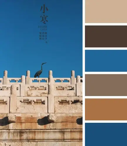 故宫,二十四节气色卡美图欣赏