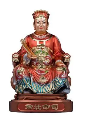 灶王爷树脂佛像灶公灶王君灶君司命神像家居厨房摆件中式工艺品