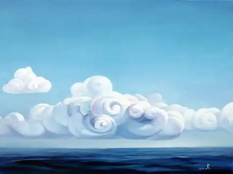 《祥云》[原创]_油画_原创_高雅艺术素材资源库