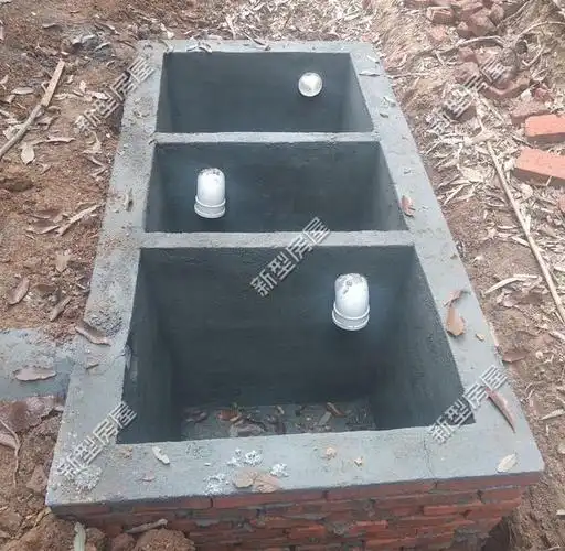 农村自建房没有下水道排污怎么办这样建个化粪池