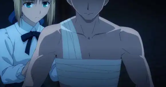 游戏里补魔截图截图如下:q3:求fate stay night游戏的补魔cg 三线的