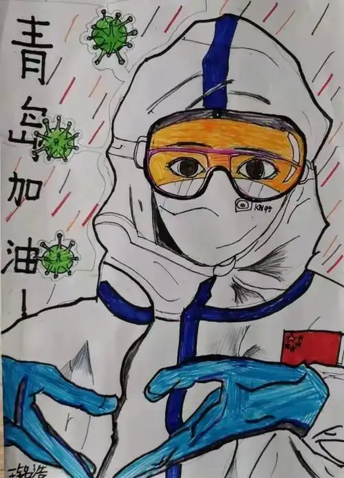 抗击疫情,我们有"画"说(第一期) - 抗击疫情心理漫画图片六年级上册