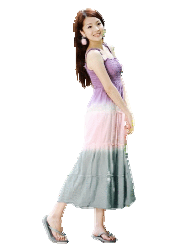 动态美女美景免抠素材