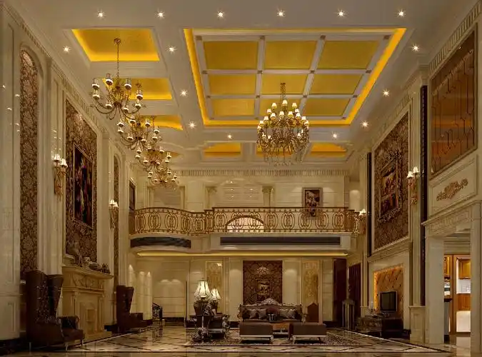 550㎡欧式豪华别墅豪宅装修案例_效果图_土巴兔装修网