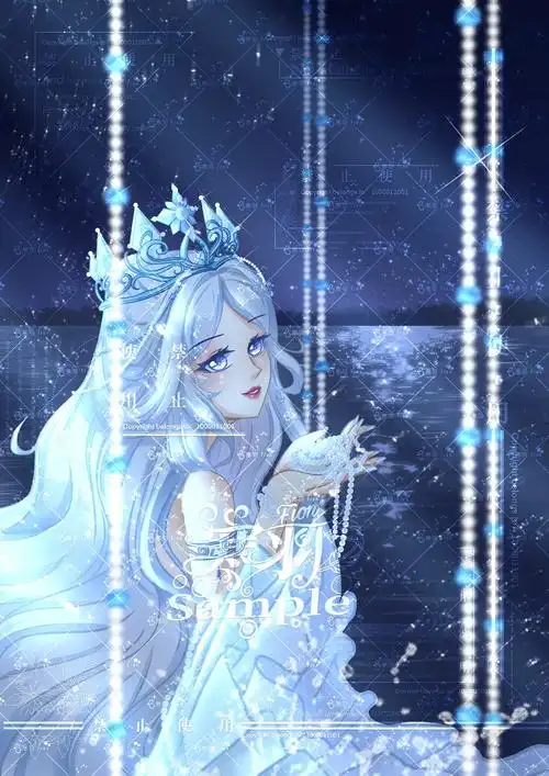 稿件展示  #叶罗丽精灵梦冰公主  #冰公主  #绘画  #美人鱼  #约稿