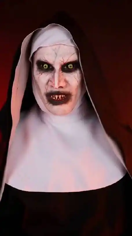 鬼修女恶灵瓦拉克的仿妆