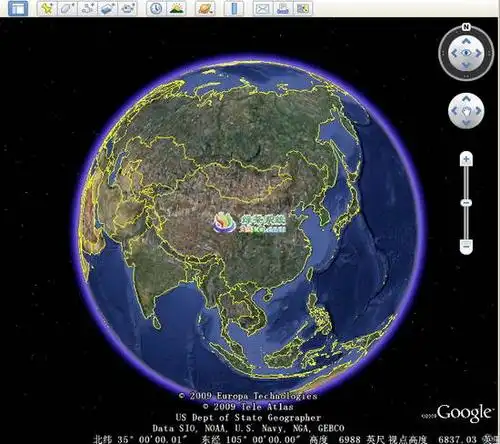 google_earth_plus(可查看高清卫星地图)v5.0中文破解版