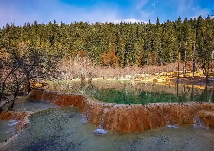 大美四川黄龙沟风景区_景观_中国_海拔