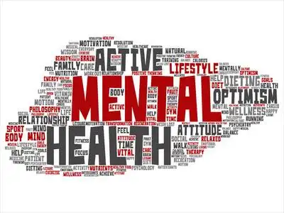 背景上的文字标签云心理学家和十几岁的女孩一起工作心理学家和青少年