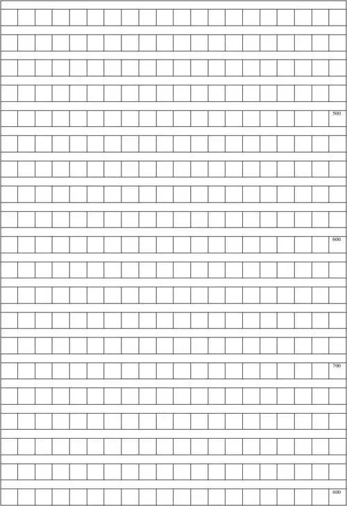 大考作文稿纸模板 (800字).doc