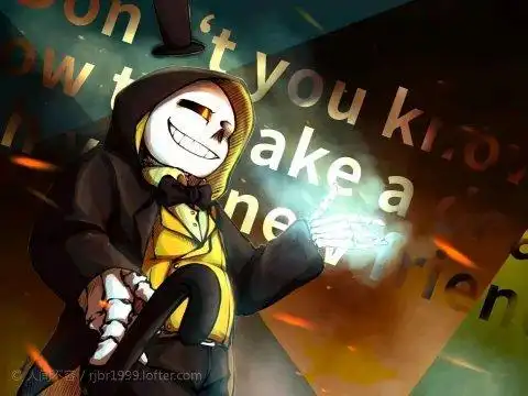 《传说之下》au人物志—bill!sans:纷乱的因子,怪诞之神