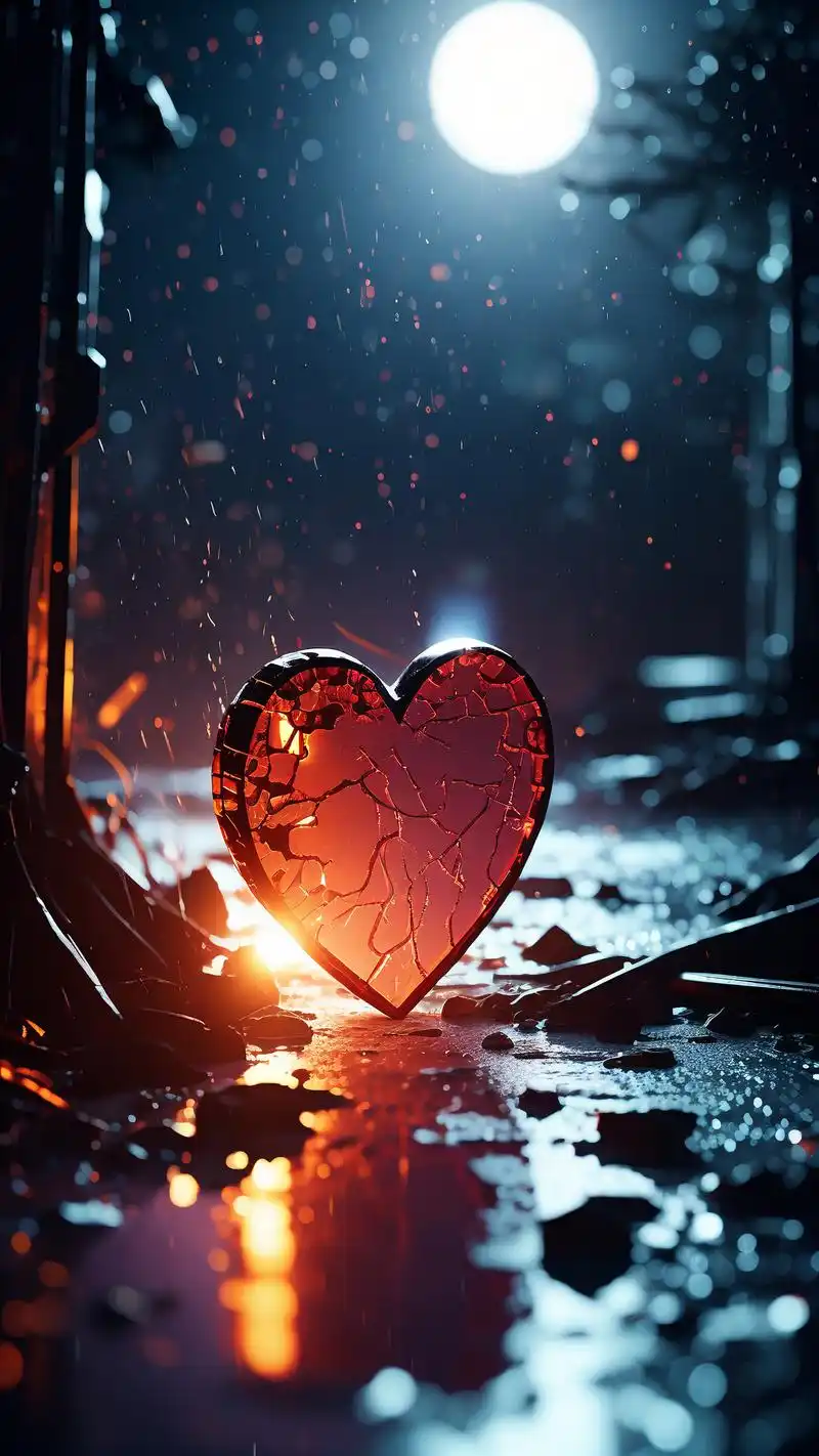 心碎背景图92,悲伤寂静的夜晚93