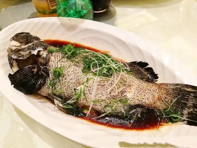 再来一道鱼,清蒸龙趸鱼,是斑鱼的一种婚宴肯定有这个汤了,早生贵子