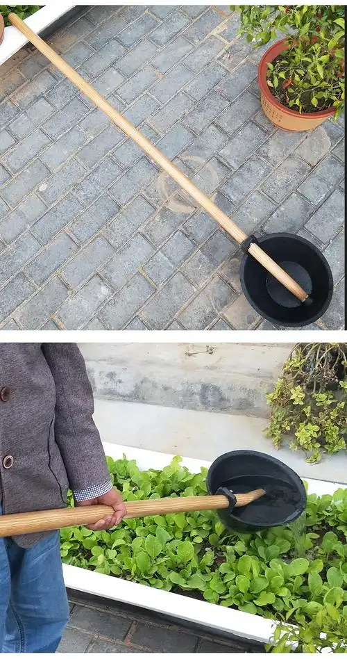 柯必达大粪勺长柄长把水勺水瓢浇花浇菜勺子塑料加长粪掏瓢粪瓢加厚