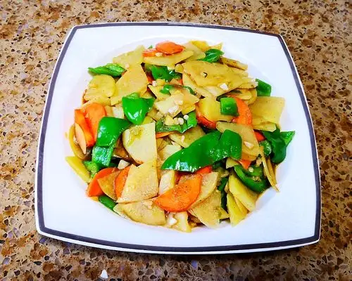 青椒土豆片的做法