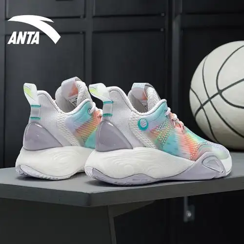 球鞋安踏水泥泡泡篮球男鞋2022夏季新款专业篮球鞋