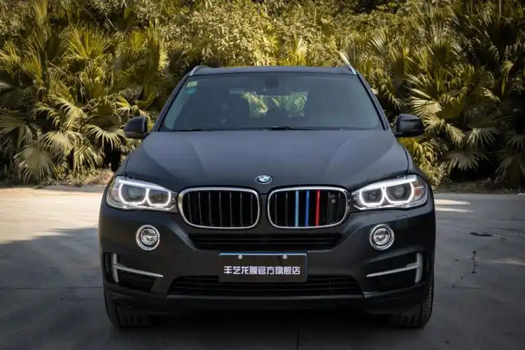 宝马x5改色磨砂黑