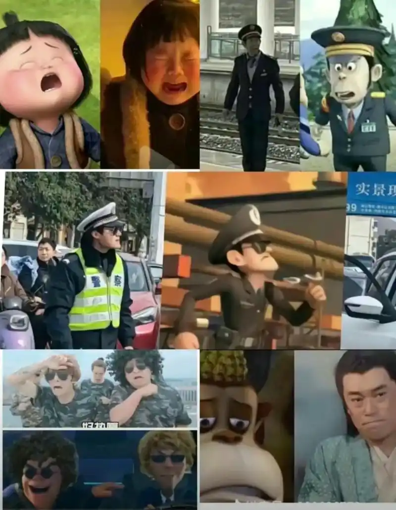 熊出没 #真人版熊出没 就说像不像吧98 - 抖音